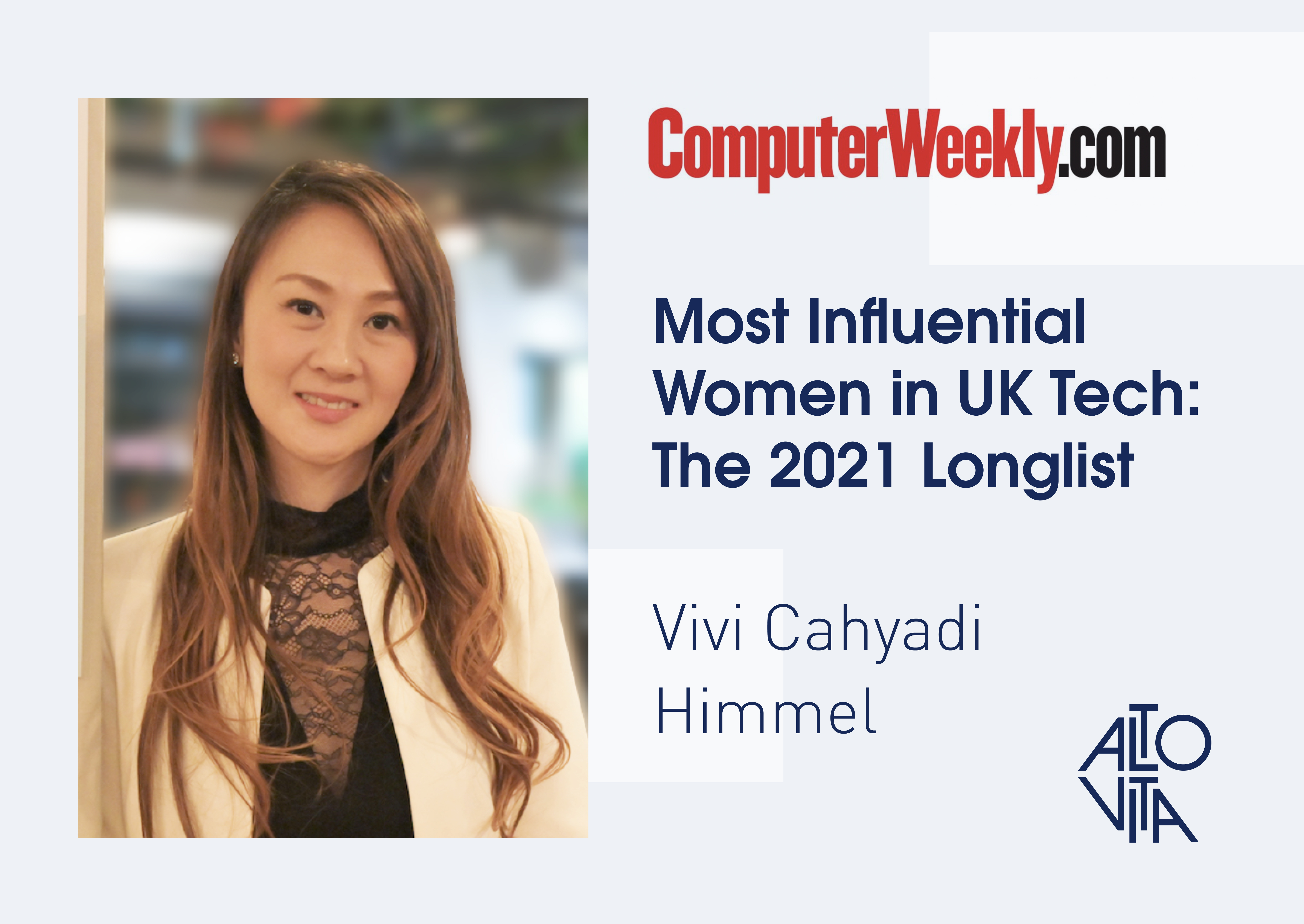 Most Influential Women In Tech 2021 Longlist By AltoVita